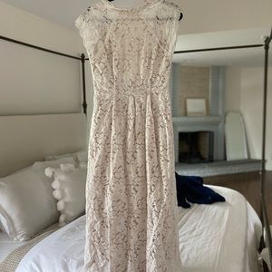 white dress - Lulus size medium